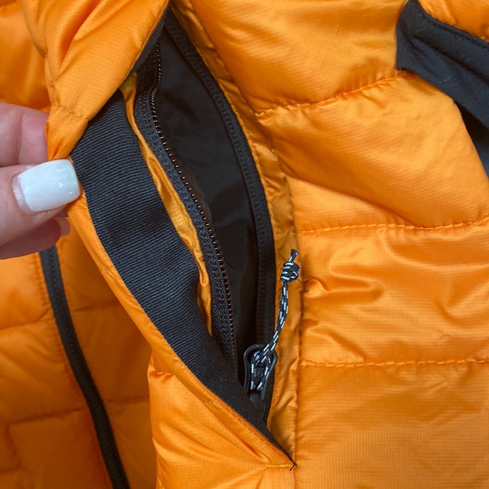 Mountain Hardware Orange Ultralight Down Jacket - image 3